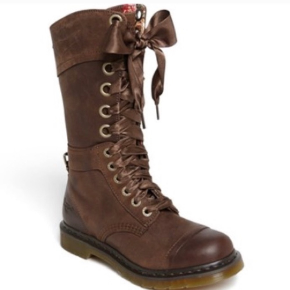 Dr. Martens 1914 Triumph Brown Lace Up Boots